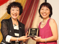 Christine Wong awarded Platinum Directorship by DP Maria Moon