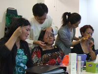 Training in action