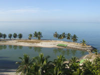 View from Corus Paradise Resort in Port Dickson