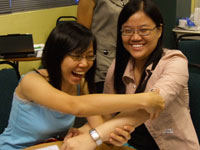 Trainees learnt seriously through having fun